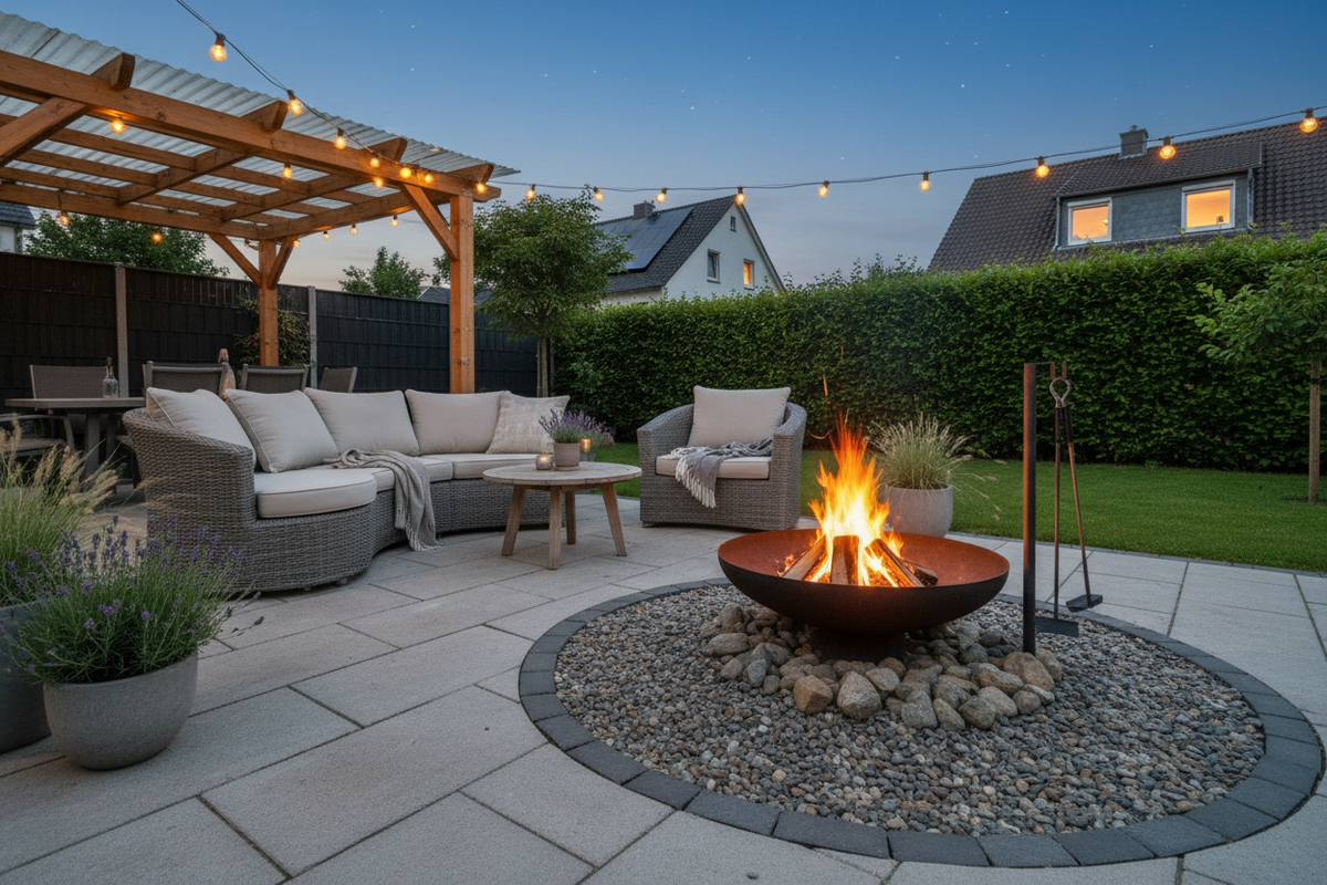 Sind Feuerschalen im Garten erlaubt?