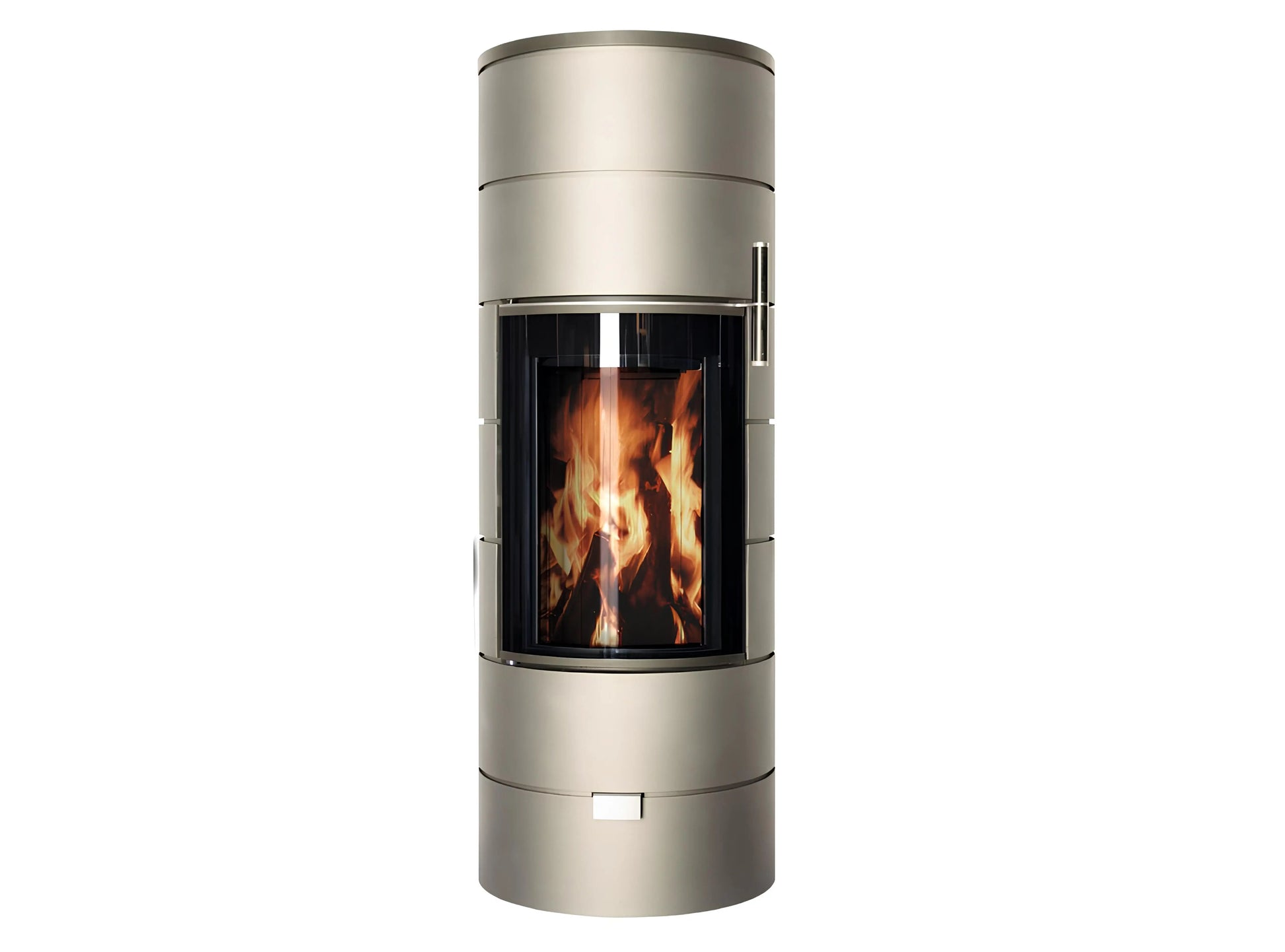 CERA Kaminofen RONDOTHERM TITAN midi Champagner - Ofenerlebnis.de