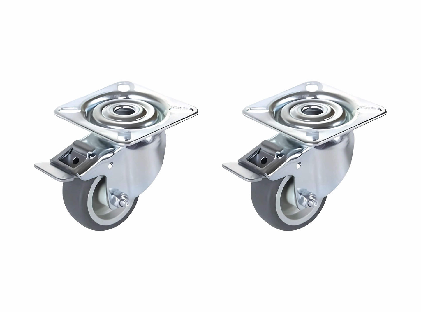 Coyotto Schwenkrad mit Bremse (Set mit 2 Stück) - ofenerlebnis.de Coyotto Schwenkrad mit Bremse (Set mit 2 Stück) - ofenerlebnis.de