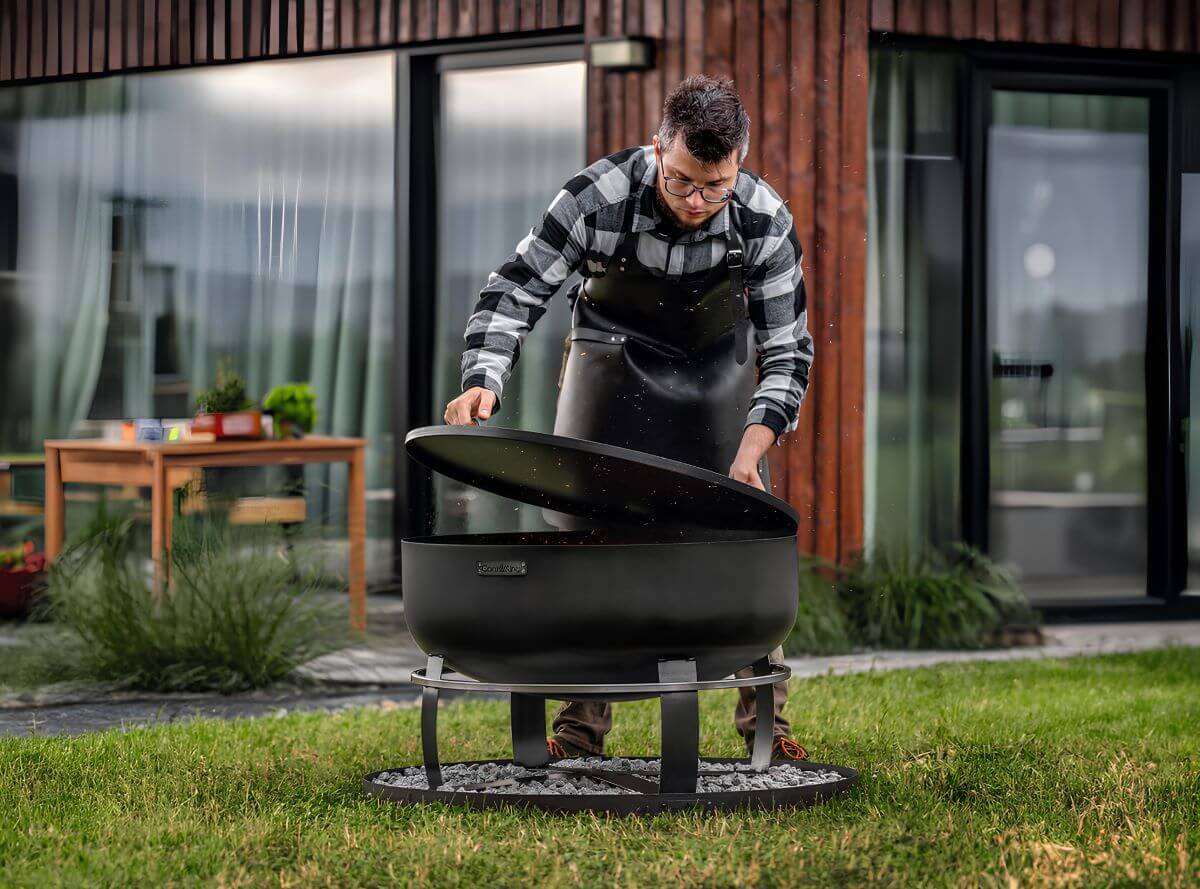 Feuerschale CookKing XXL Viking 80 cm Feuerschale CookKing XXL Viking 80 cm