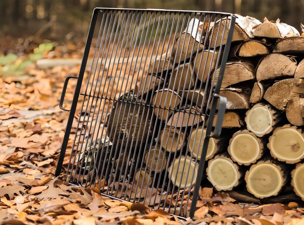 Grillrost aus Rohstahl für Feuerschale Grillrost aus Rohstahl für Feuerschale