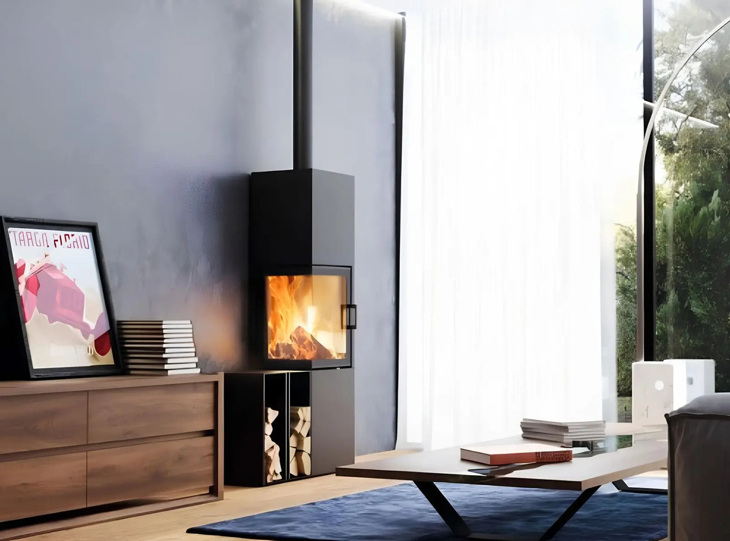 Kaminofen Austroflamm Slim 3.0 rechts - ofenerlebnis.de Kaminofen Austroflamm Slim 3.0 rechts - ofenerlebnis.de