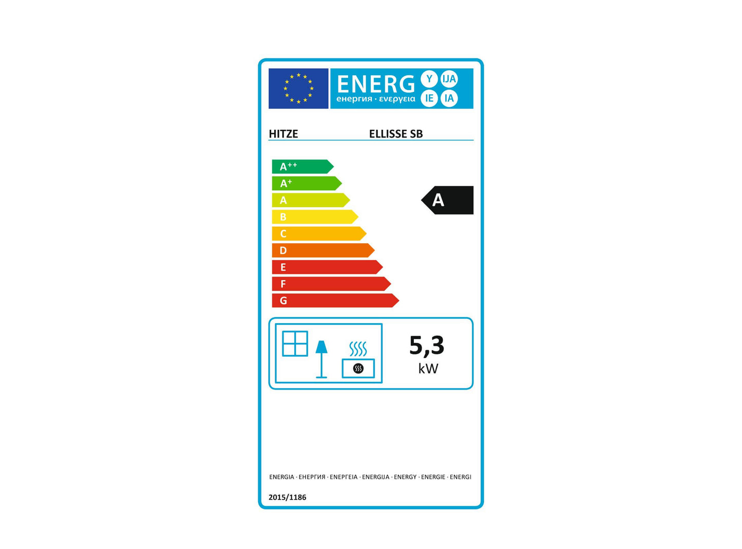 Kaminofen Hitze Ellisse SB Energielabel, Ecolabel - ofenerlebnis.de Kaminofen Hitze Ellisse SB Energielabel, Ecolabel - ofenerlebnis.de
