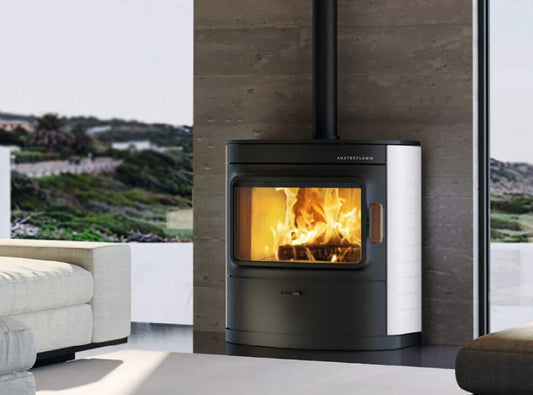 Kaminofen Austroflamm Cody 2.0 (8 kW) Keramik Bright White_1 Kaminofen Austroflamm Cody 2.0 (8 kW) Keramik Bright White_1