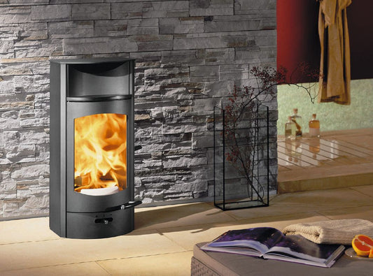 Kaminofen Austroflamm Flok 2.0 (4 kW) Stahl, RR hinten_1 Kaminofen Austroflamm Flok 2.0 (4 kW) Stahl, RR hinten_1