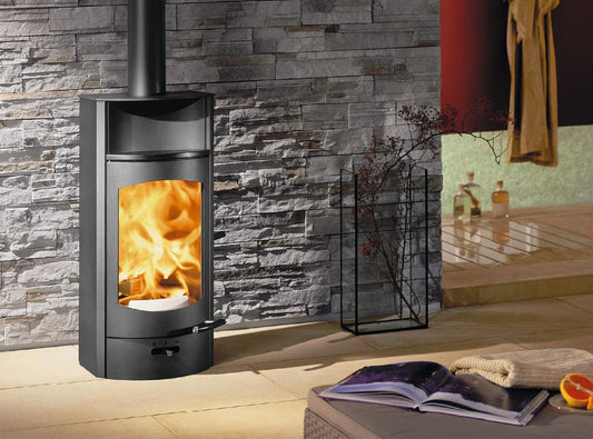 Kaminofen Austroflamm Flok 2.0 (4 kW) Stahl, RR oben_1 Kaminofen Austroflamm Flok 2.0 (4 kW) Stahl, RR oben_1