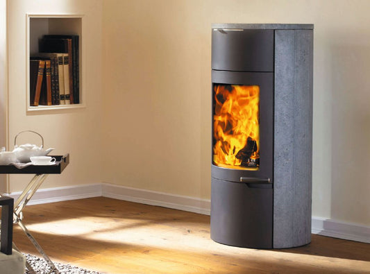 Kaminofen Austroflamm Uno Xtra 7 kW Speckstein_1 Kaminofen Austroflamm Uno Xtra 7 kW Speckstein_1