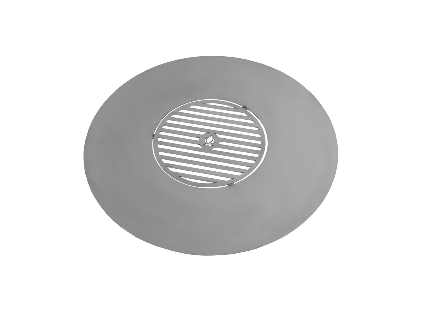Rostfreie Grillplatte für Feuerschale mit Rost Rostfreie Grillplatte für Feuerschale mit Rost