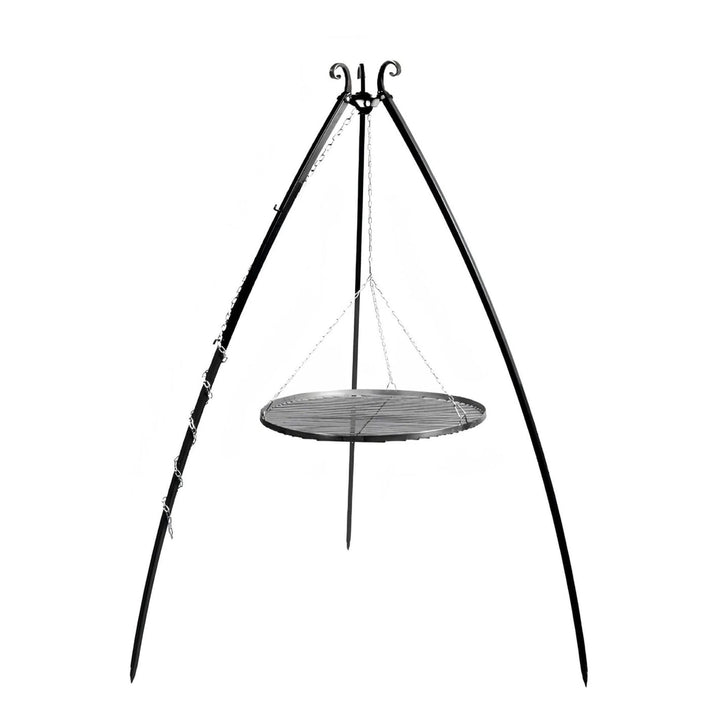 CookKing Schwenkgrill Classic 200 cm – dreibeiniges Gestell mit aufgehängtem Grillrost
