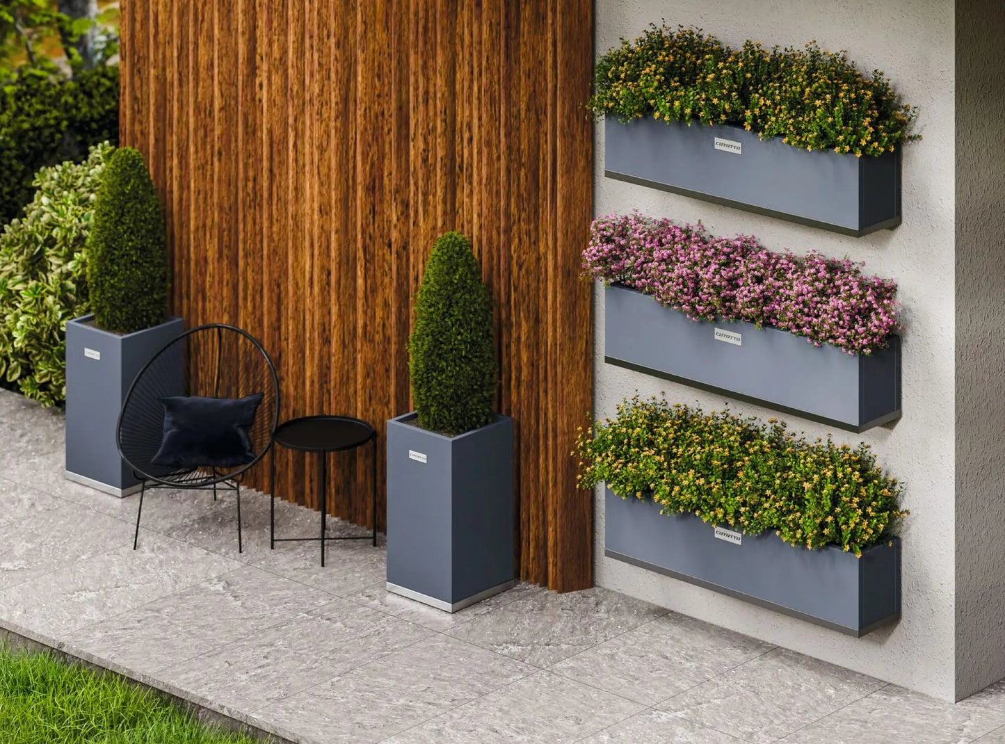 Coyotto Stahlpflanzkübel - ofenerlebnis.de Coyotto Stahlpflanzkübel - ofenerlebnis.de