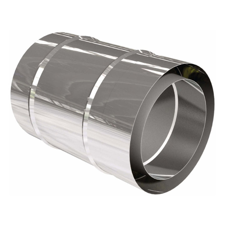 Längenelement 360 mm - doppelwandig - eka complex D – Doppelwandiges gerades Rohrelement in schräger Ansicht