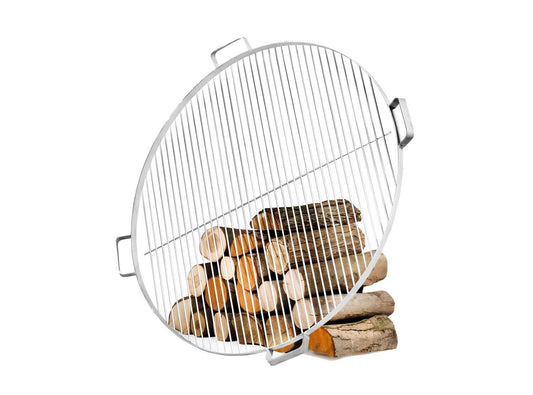 Grillrost mit 4 Griffen aus Edelstahl Grillrost mit 4 Griffen aus Edelstahl