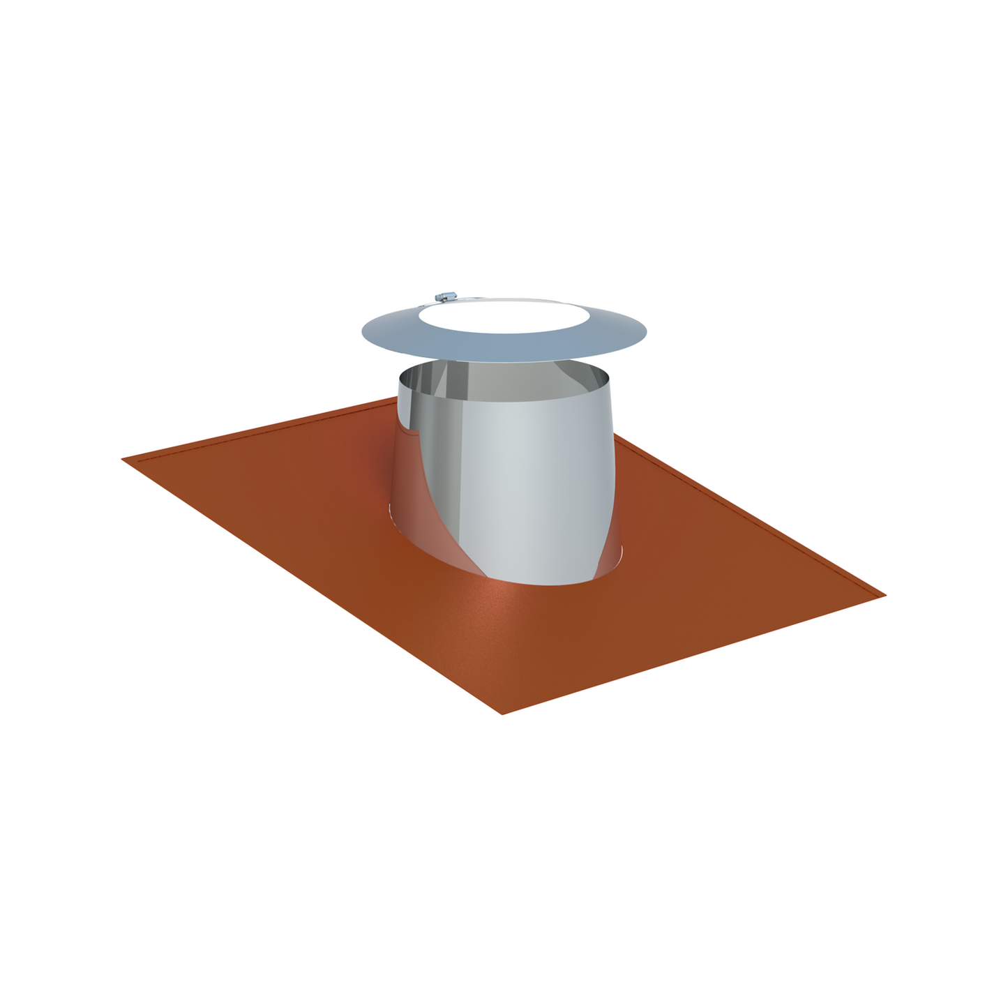 Jeremias DW-ECO 2.0 Dachdurchführung mit Elastomerrand ziegelrot – Typ DWECO2556-2