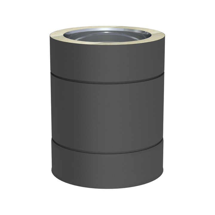 Jeremias DW-BLACK Längenelement 250 mm – Schwarz, RAL 9011
