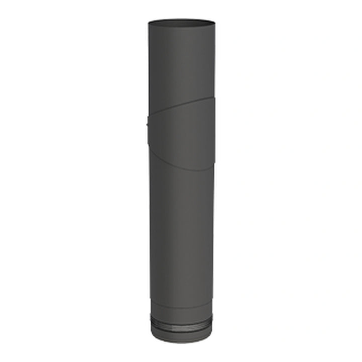 Jeremias PELLET-LINE Pelletrohr mit Revision, 500 mm, Schwarz