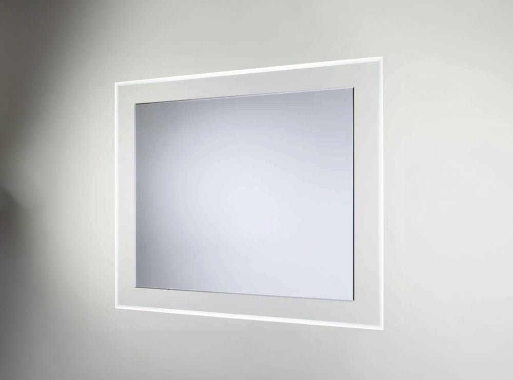 Lumineo Alfa – Rechteck Spiegel mit LED - Ofenerlebnis.de