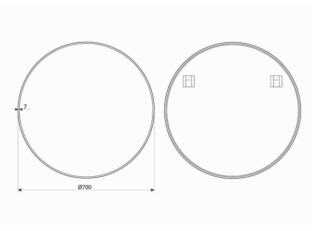 Oslo Kreis – Runder Wandspiegel, Ø60 – Ø80 - Ofenerlebnis.de Oslo Kreis – Runder Wandspiegel, Ø60 – Ø80 - Ofenerlebnis.de