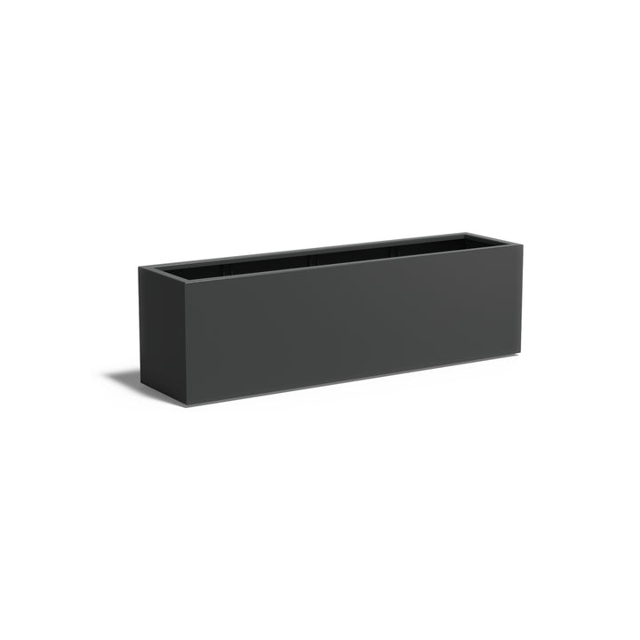 Pflanzkübel ADEZZ CARREZ rechteckig mit boden 200 × 50 × 60 cm aus Aluminium – Modellabbildung