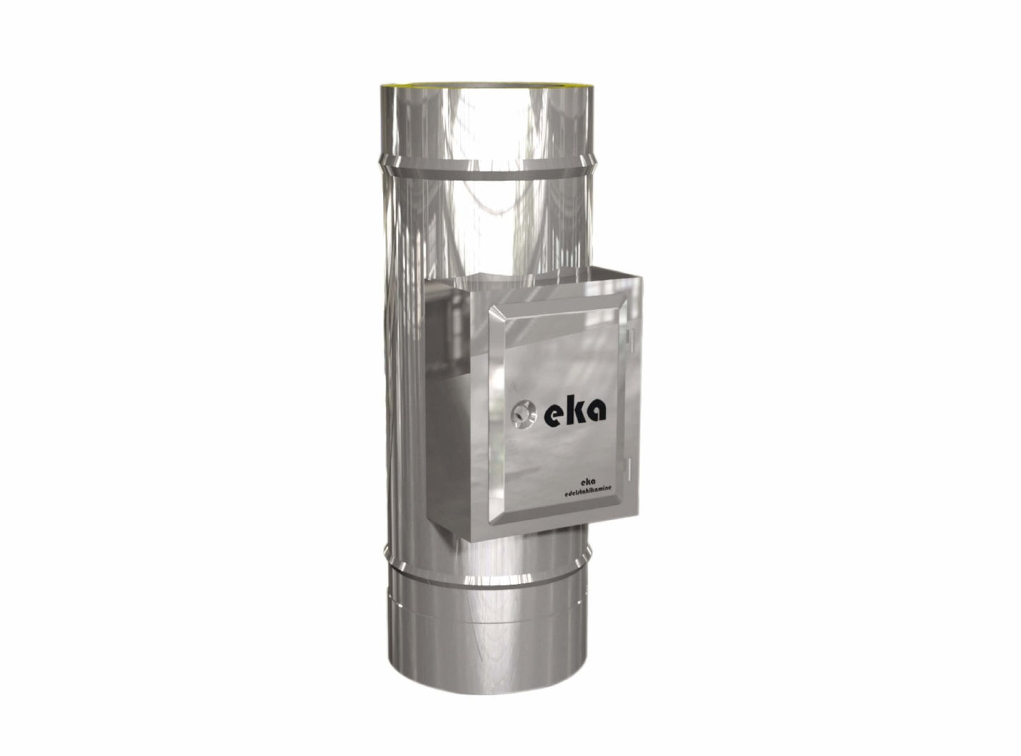 Prüföffnung Hochtemperatur - doppelwandig - eka edelstahlkamine complex D