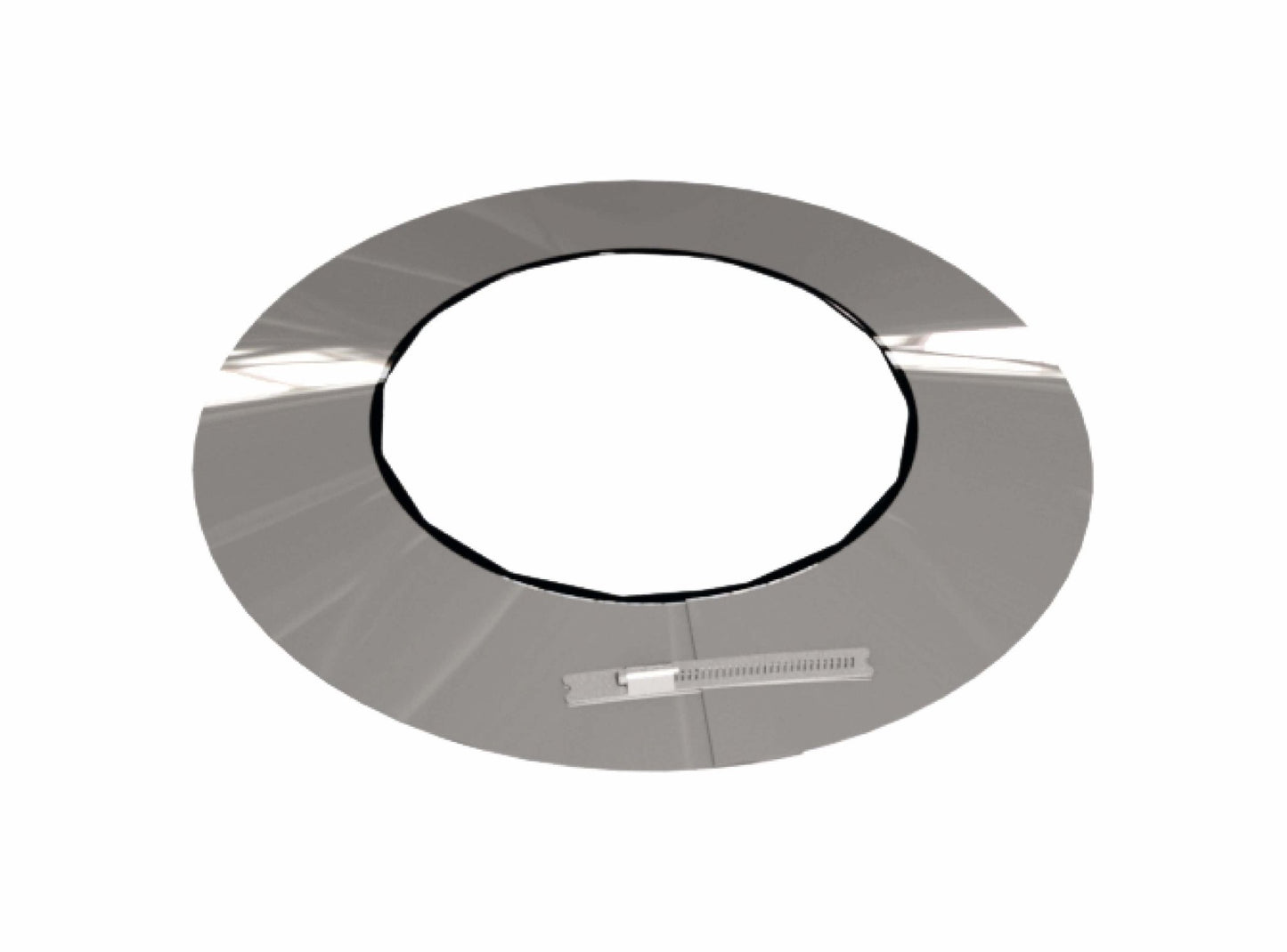 Regenkragen mit Dichtung - doppelwandig - eka edelstahlkamine complex D Regenkragen mit Dichtung - doppelwandig - eka edelstahlkamine complex D