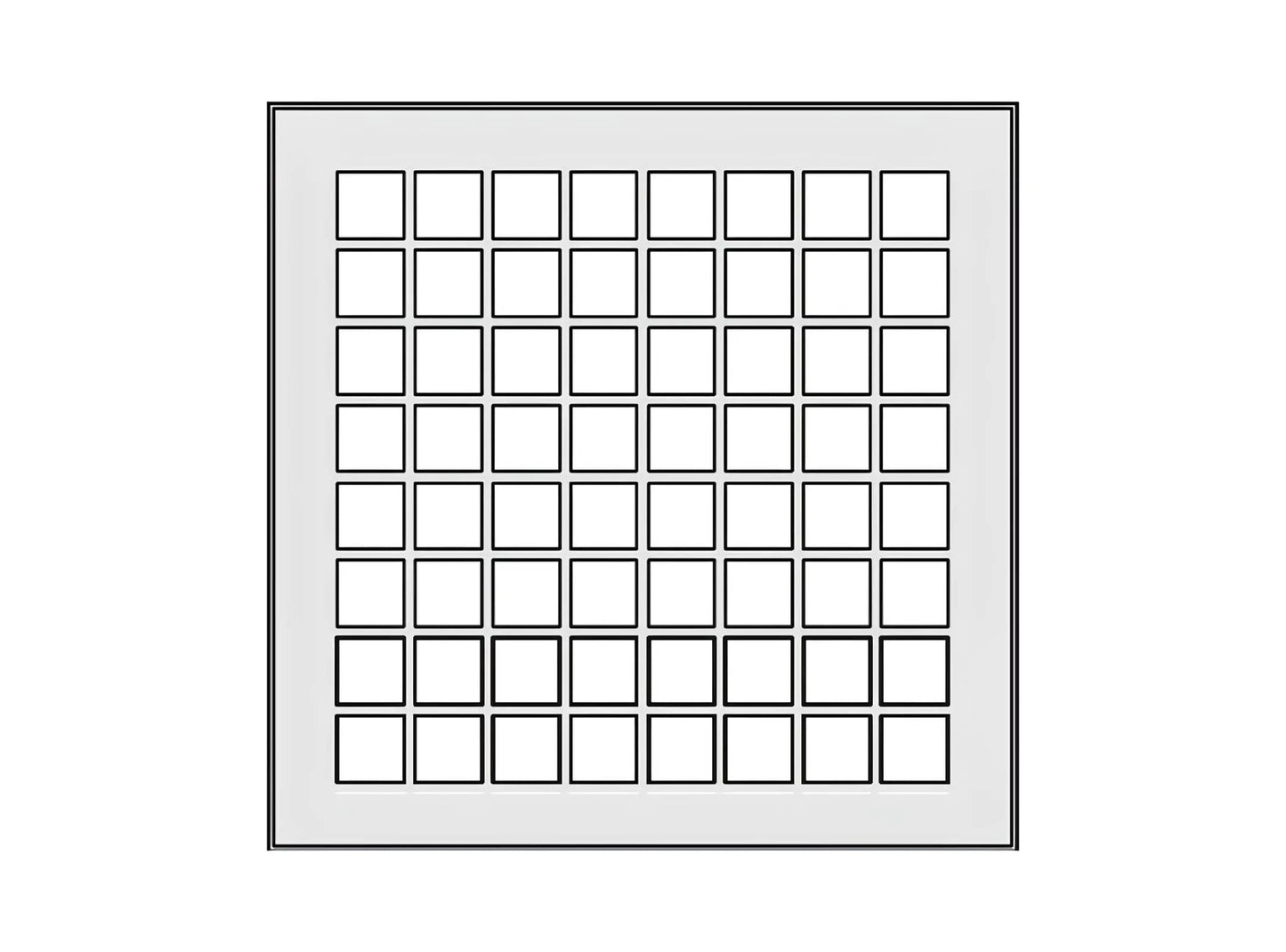 Schachteintrittsgitter 150 x 150mm - einwandig - eka edelstahlkamine complex E - ofenerlebnis.de Schachteintrittsgitter 150 x 150mm - einwandig - eka edelstahlkamine complex E - ofenerlebnis.de