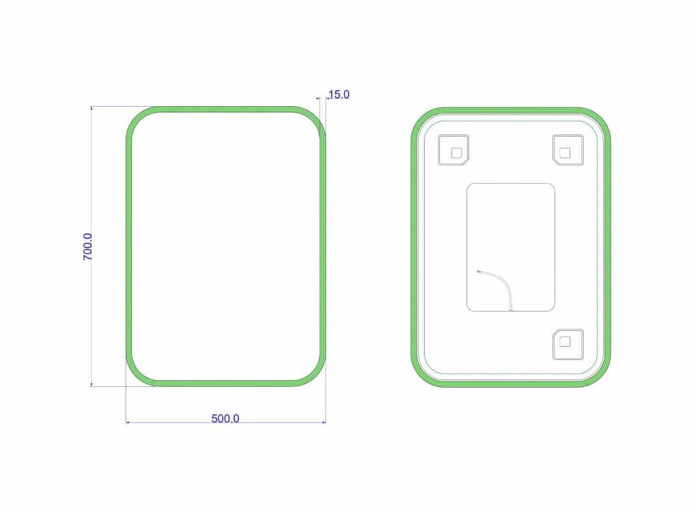 Senso – Wandspiegel mit LED - Ofenerlebnis.de Senso – Wandspiegel mit LED - Ofenerlebnis.de