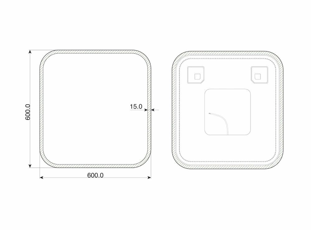 Senso – Wandspiegel mit LED - Ofenerlebnis.de Senso – Wandspiegel mit LED - Ofenerlebnis.de