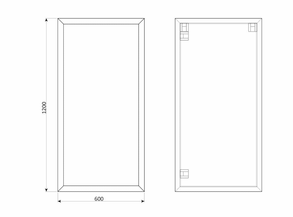Slim Black – Spiegel mit schwarzem MDF - Rahmen und dekorativem Furnier - Ofenerlebnis.de Slim Black – Spiegel mit schwarzem MDF - Rahmen und dekorativem Furnier - Ofenerlebnis.de
