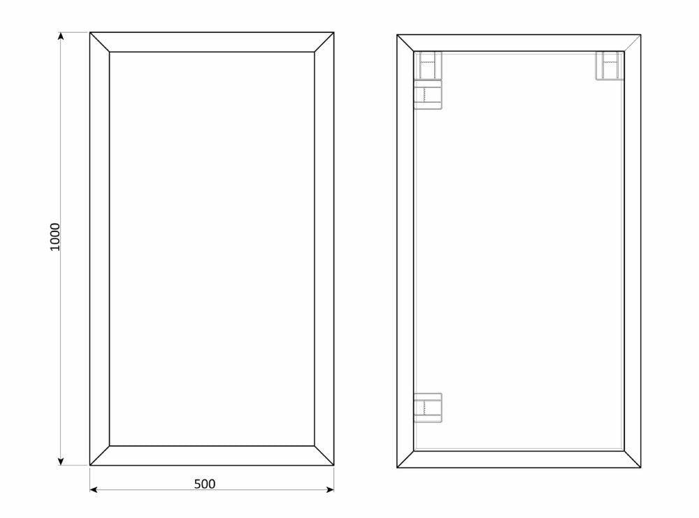 Slim Black – Spiegel mit schwarzem MDF - Rahmen und dekorativem Furnier - Ofenerlebnis.de Slim Black – Spiegel mit schwarzem MDF - Rahmen und dekorativem Furnier - Ofenerlebnis.de