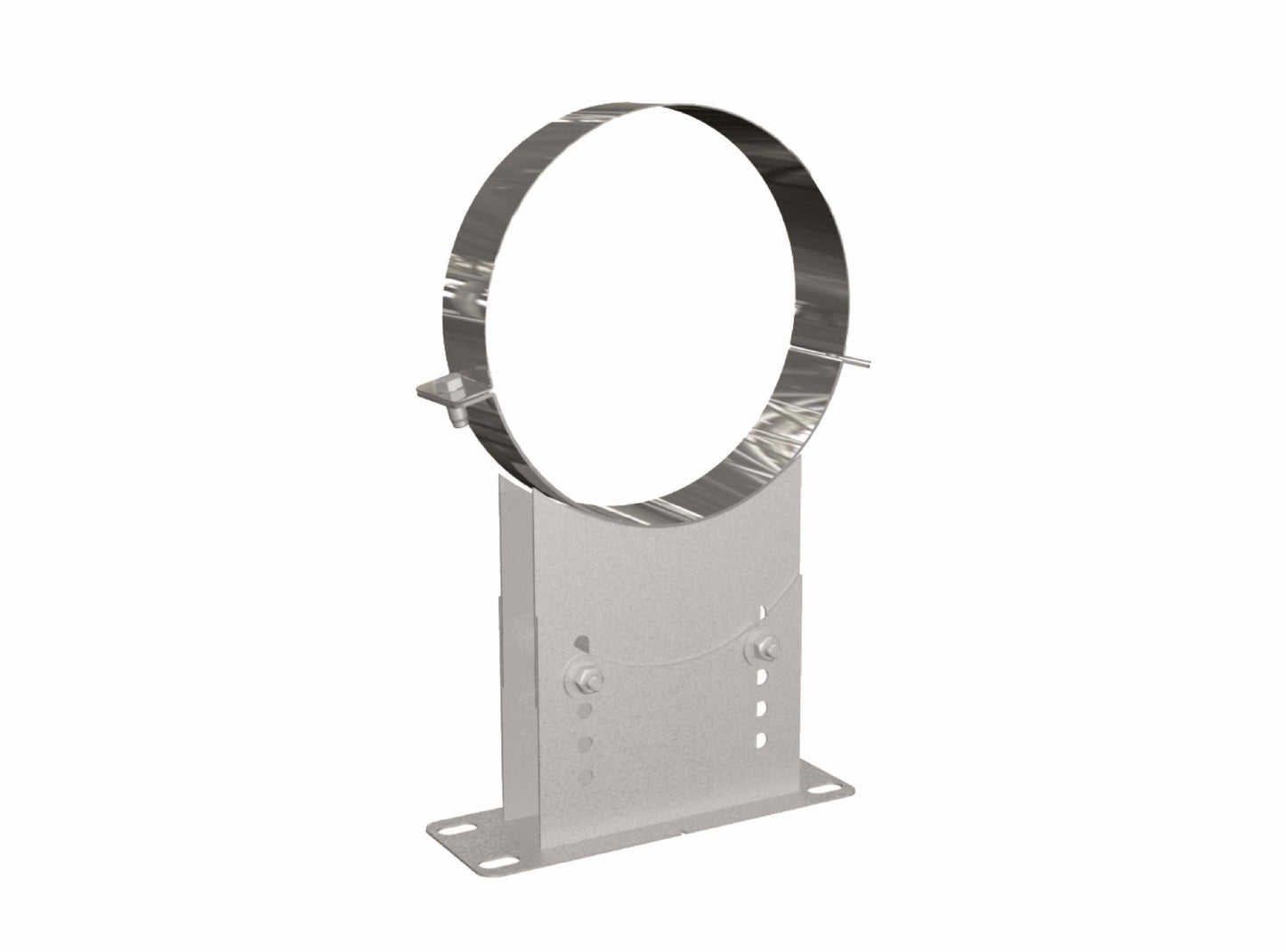 Wandhalter verstellbar 90 - 160 mm - doppelwandig - eka edelstahlkamine complex D Wandhalter verstellbar 90 - 160 mm - doppelwandig - eka edelstahlkamine complex D