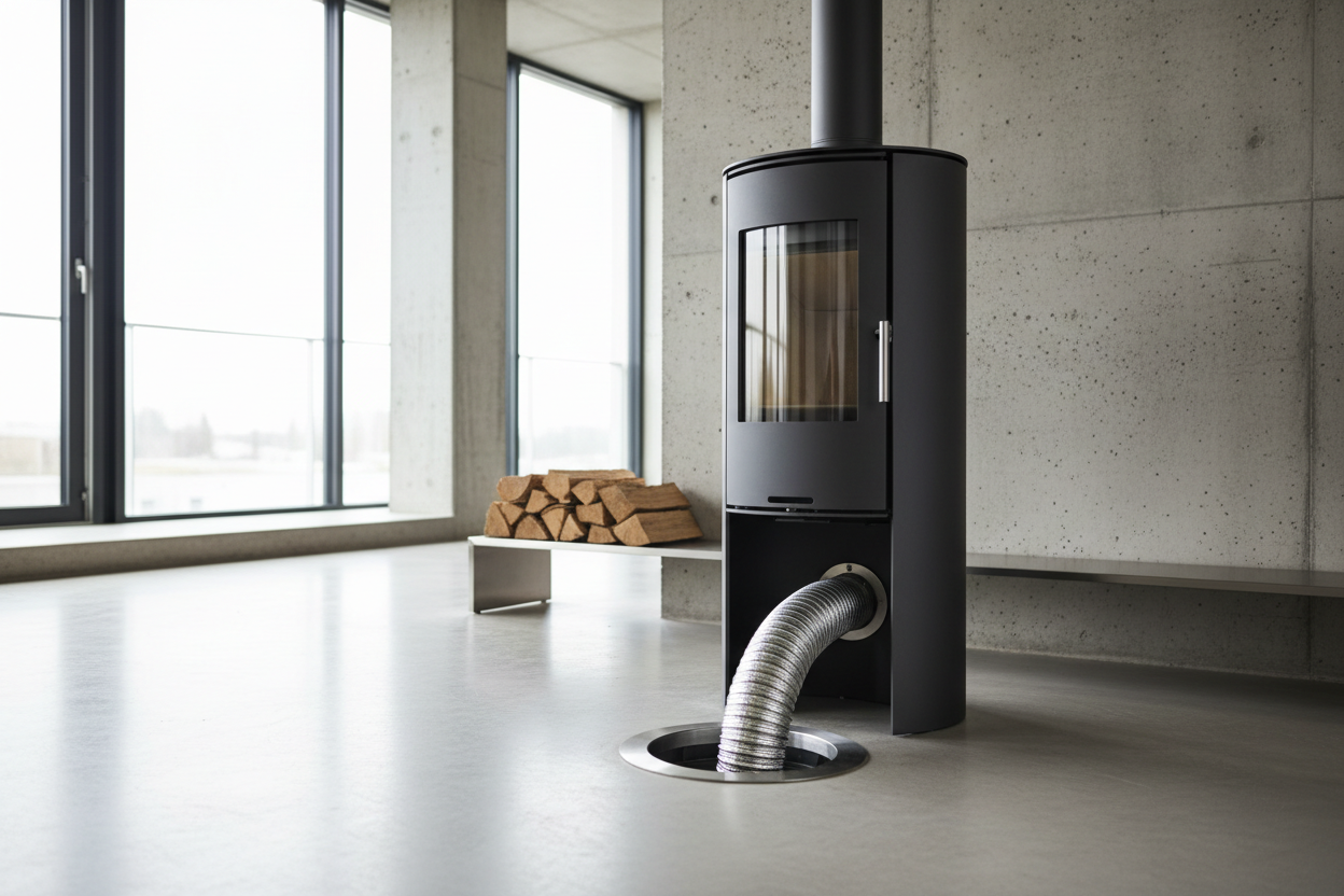 Ist eine externe Luftzufuhr beim Kaminofen sinnvoll?