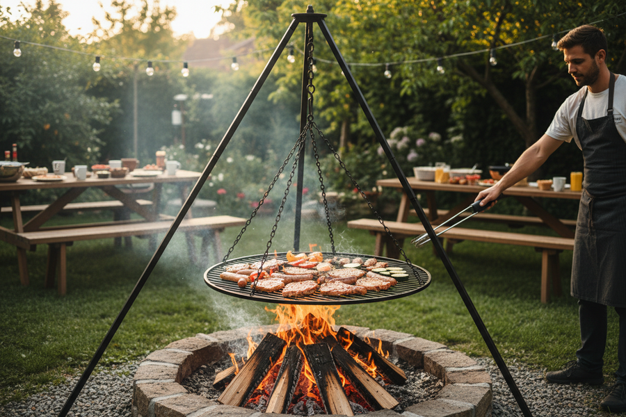 Schwenkgrill richtig nutzen: Technik, Höhe, Hitze und typische Fehler