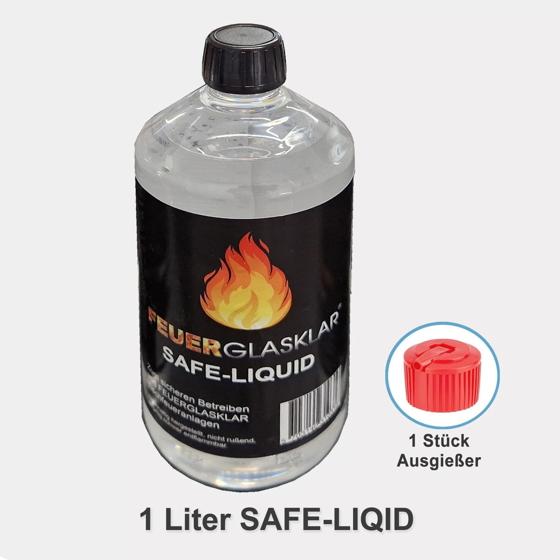 FEUERGLASKLAR SAFE LIQUID 1 Liter