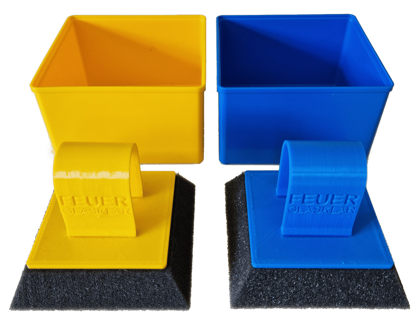 Kaminscheiben Handwischer-Schalen-Set – Produktansicht 2