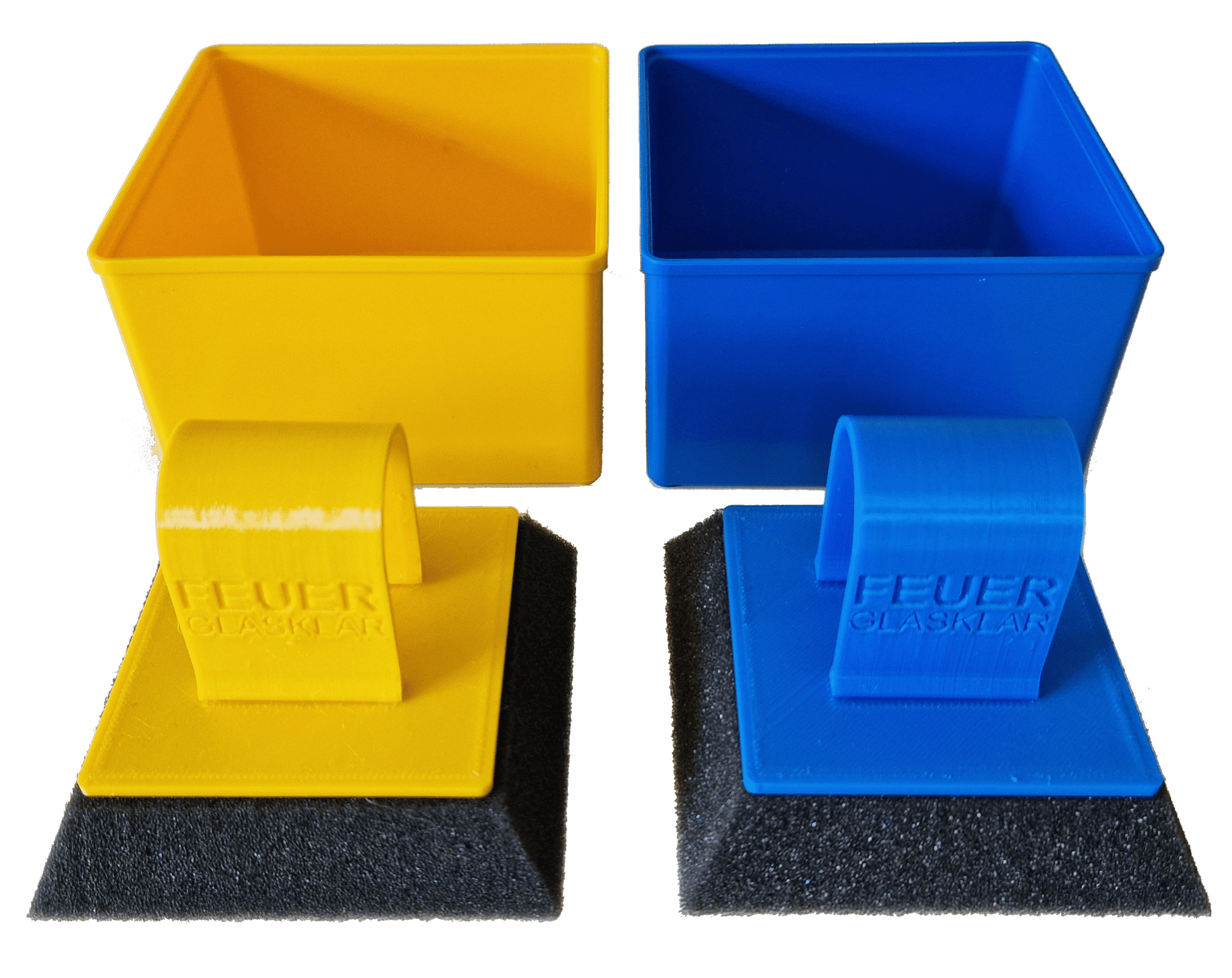 Kaminscheiben Handwischer-Schalen-Set – Produktansicht 2