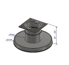 Zuluftglocke Set fest – CERA DESIGN 900424
