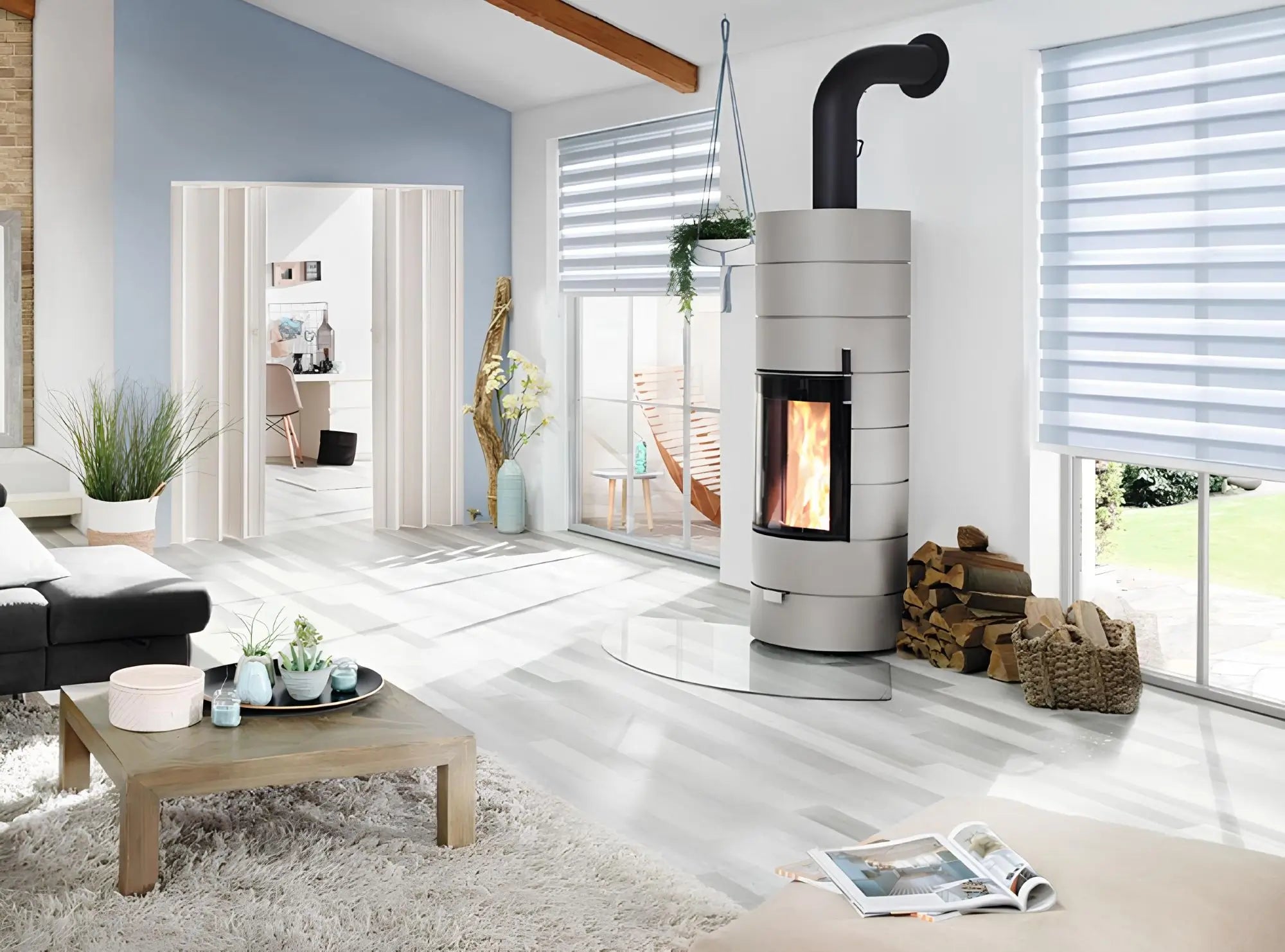 CERA DESIGN Kaminofen RONDOTHERM TITAN mini - Ofenerlebnis.de