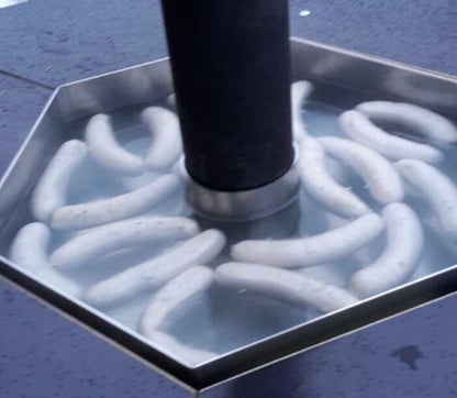 Universeller Wanneneinsatz aus Edelstahl für Öfen – Grill- & Wärmewanne zum Erwärmen, Grillen und Kühlen