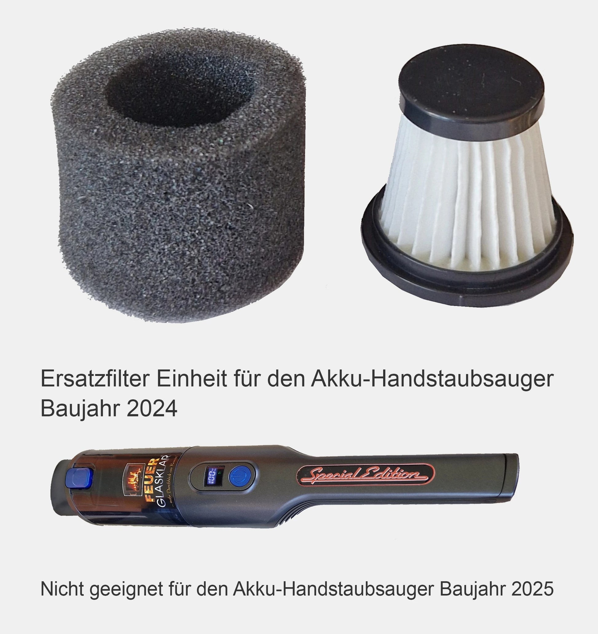 Filter-Einheit für Akku-Handstaubsauger CINDY