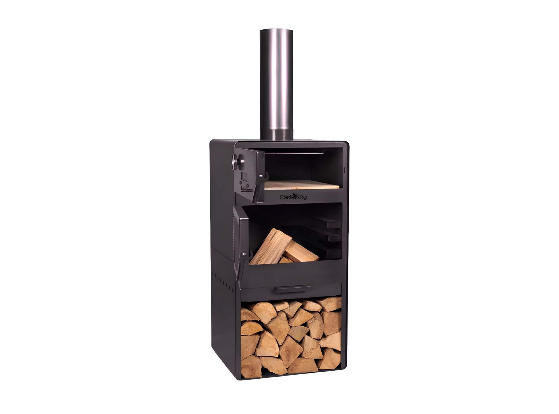 Gartenofen CookKing Vento mit Backfach