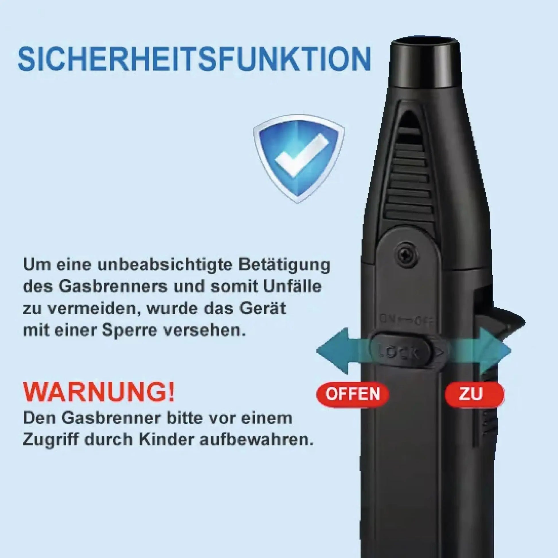 Gasbrenner Starterset Tischkamin