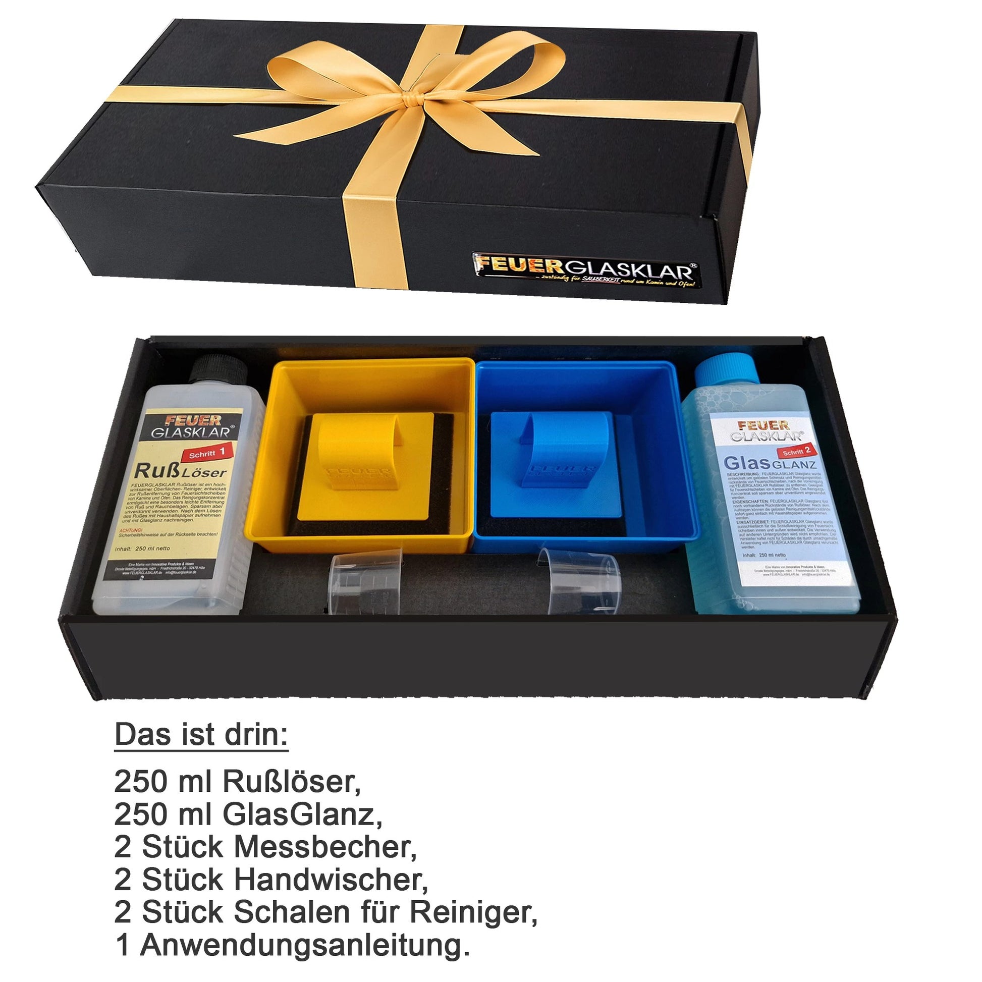 Kaminscheiben Präsent-BOX Geschenk-Edition klein