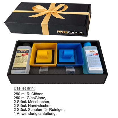 Kaminscheiben Präsent-BOX Geschenk-Edition klein