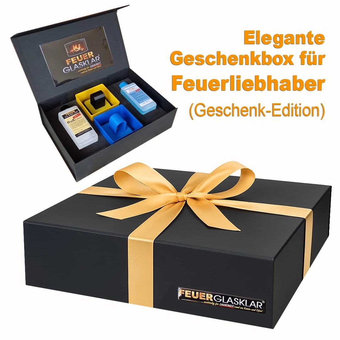 Kaminscheiben Präsent-BOX Geschenk-Edition groß