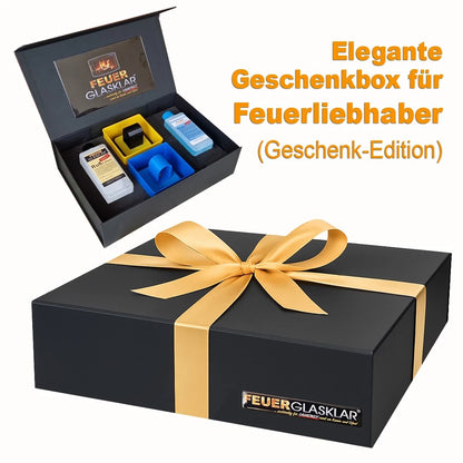 Kaminscheiben Präsent-BOX Geschenk-Edition groß