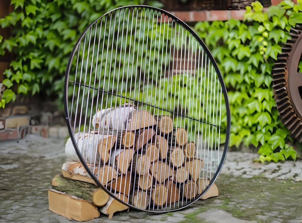 Grillrost aus Naturstahl