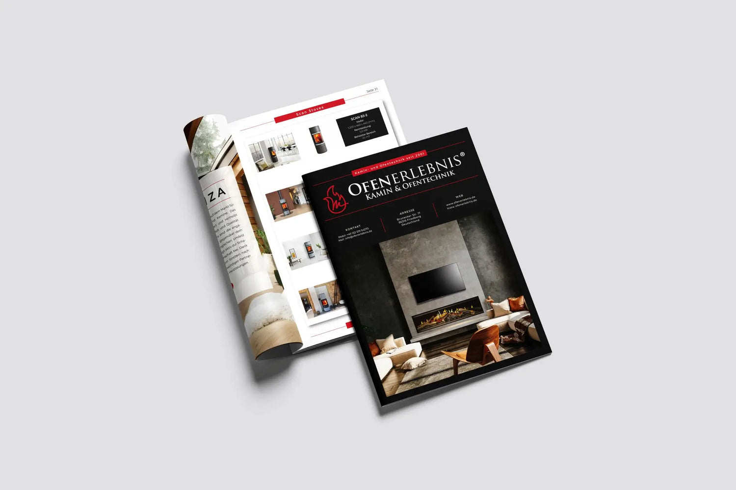 Kamin und Ofentechnik Katalog - Ofenerlebnis.de