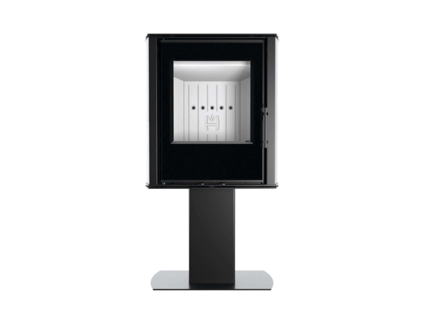 Kaminofen Hitze Cane SF Schwarz