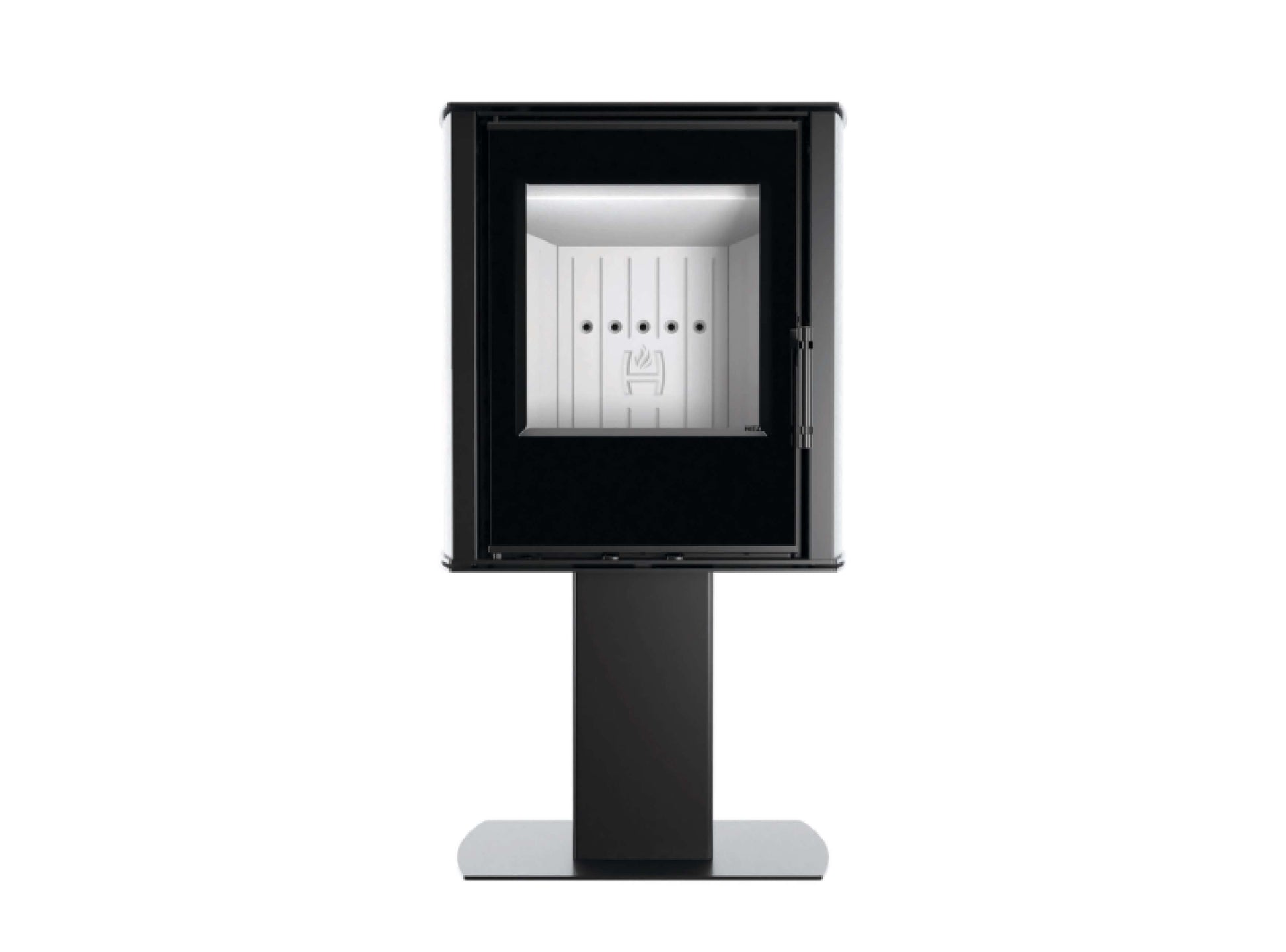 Kaminofen Hitze Cane SF Schwarz
