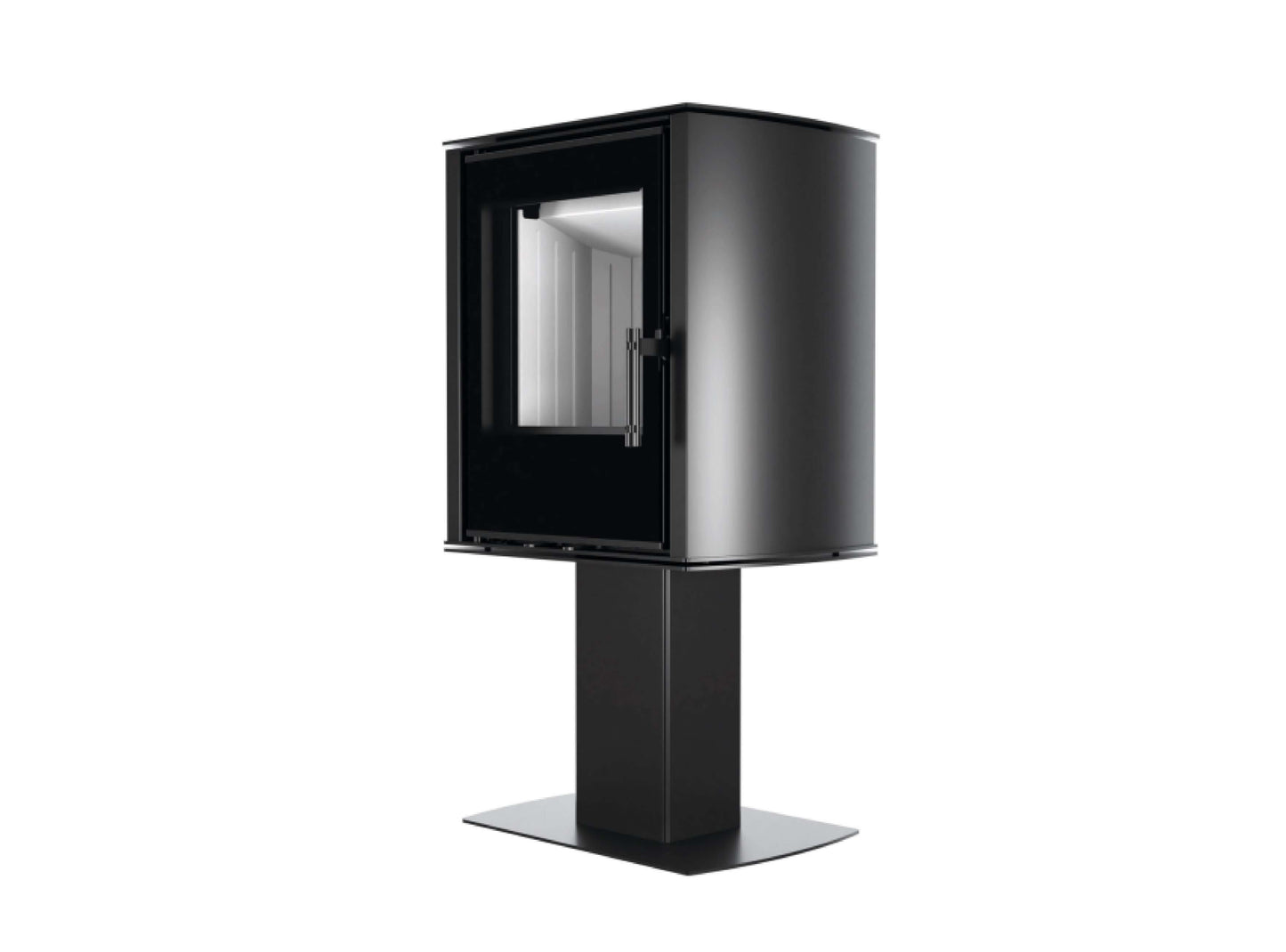 Kaminofen Hitze Cane SF Schwarz